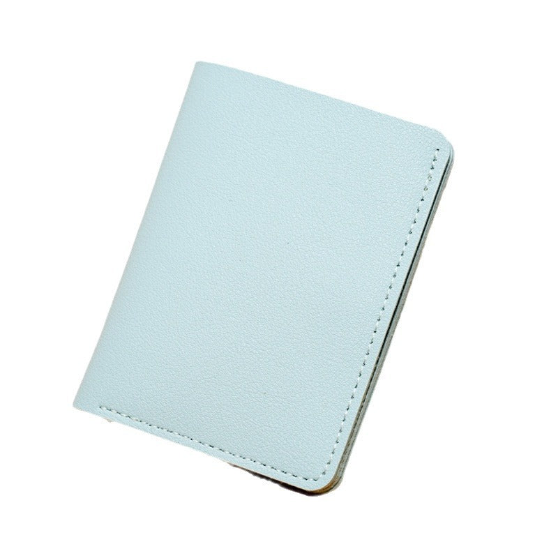 Women's Lightweight Document Mini Clamp Unisex Credit Ladies Wallets