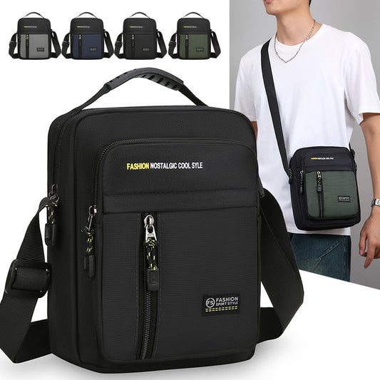 Men's Vertical Korean Style Oxford Cloth Waterproof Bags