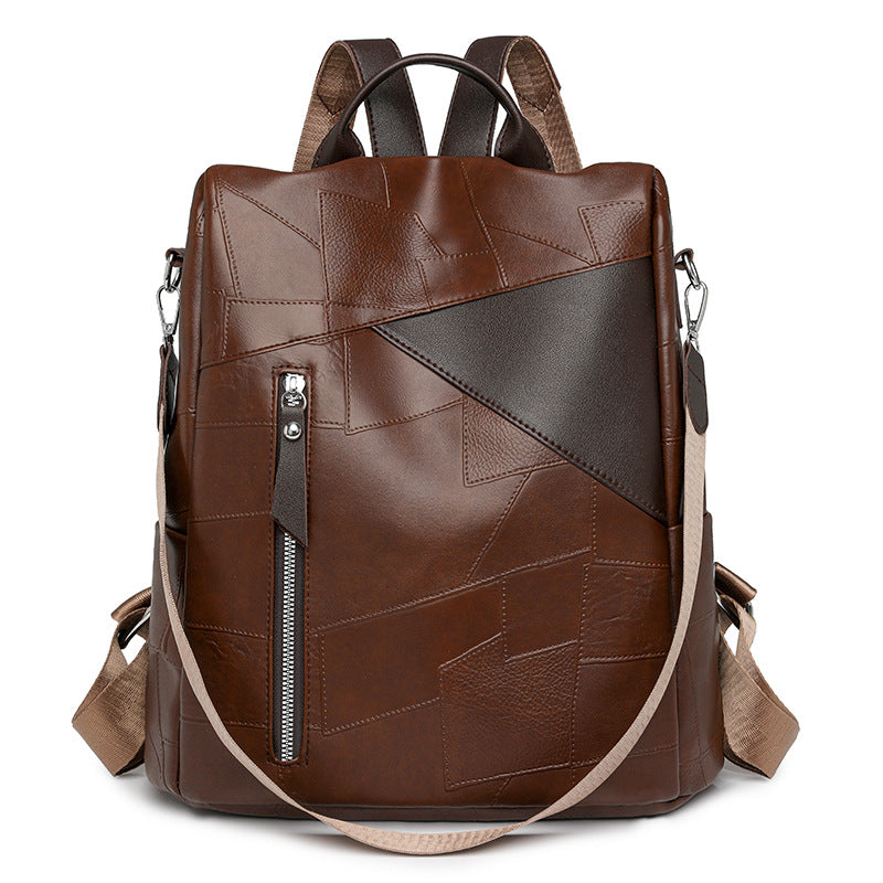 Women's Beautiful Creative Leather Retro Soft Backpacks