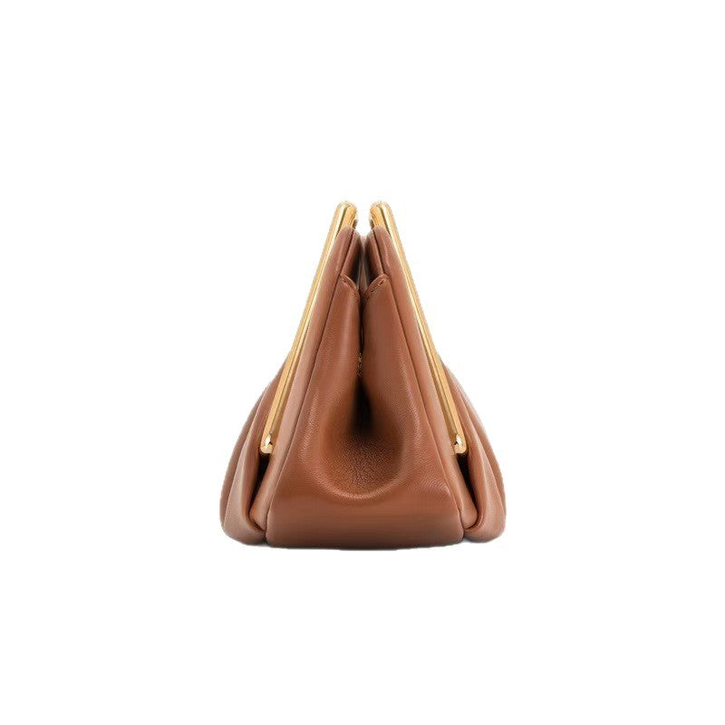 Women's Soft Leather Niche Cloud Chain Advanced Bags