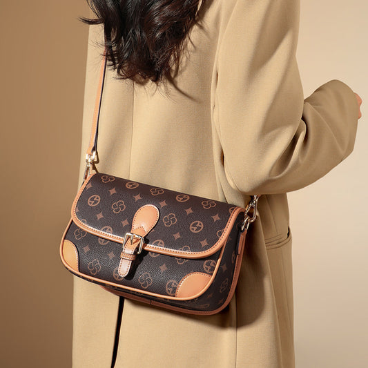 Women's Underarm Printed High Sense Commuter Bags