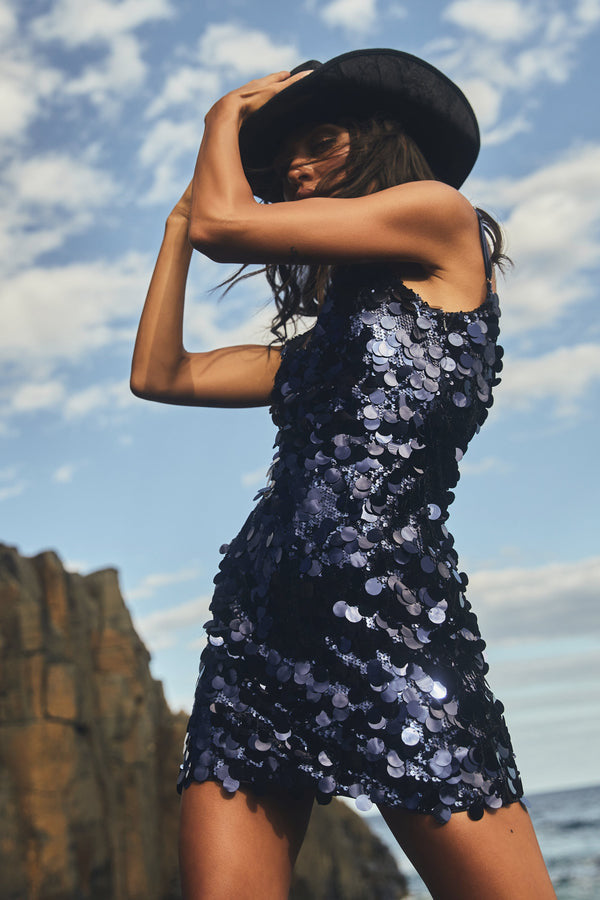Fashion Sexy Hot Strap Dress Female Sequin Dresses