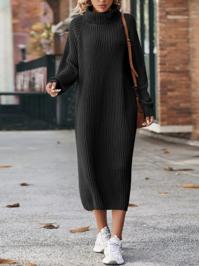 Winter Match With Woolen Loose Over Knee Skirts