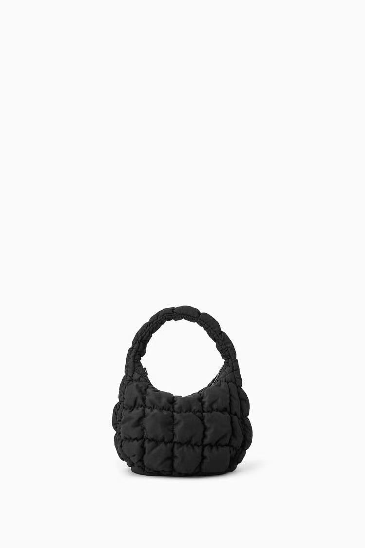 New Creative Cloud Puff Pleated Portable Shoulder Bags