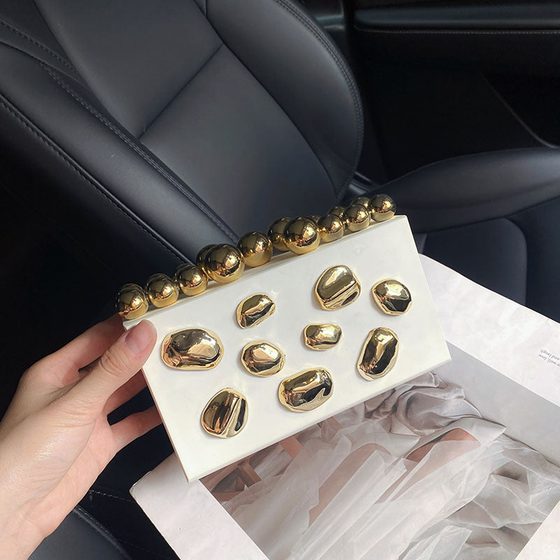 Classy Block Box Fashion Temperament Entry Lock