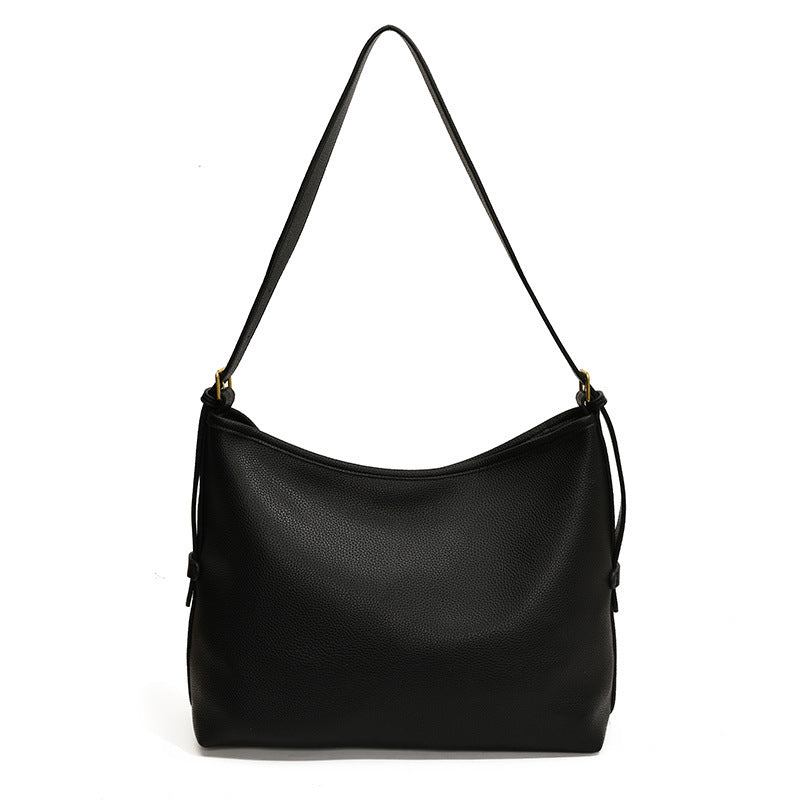 Women's Retro Fashion Korean Underarm Large Capacity Tote Bags