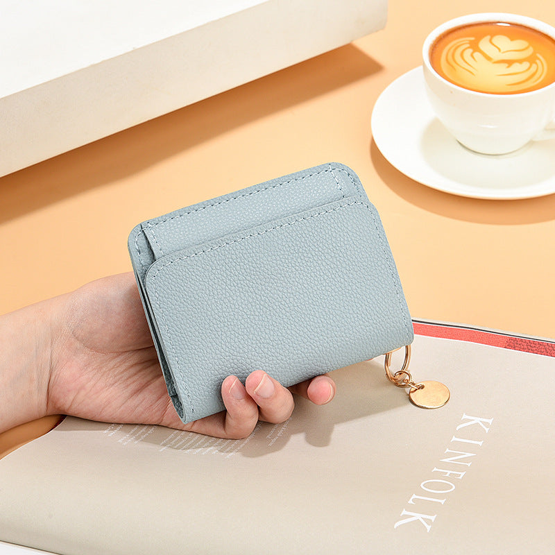Women's Korean Short Chic Clutch Zipper Ladies Wallets
