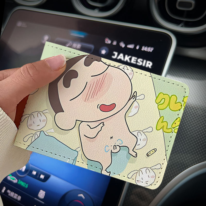 Cute License Protective Cover Driving Motor Card Holder
