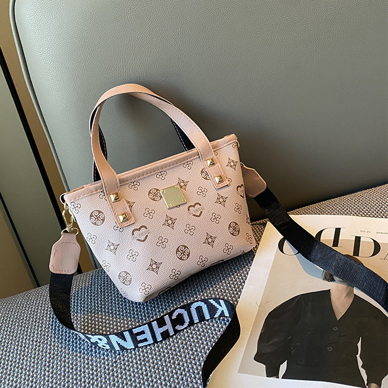 Women's Fashion Pretty Classic Printed Portable Shoulder Bags
