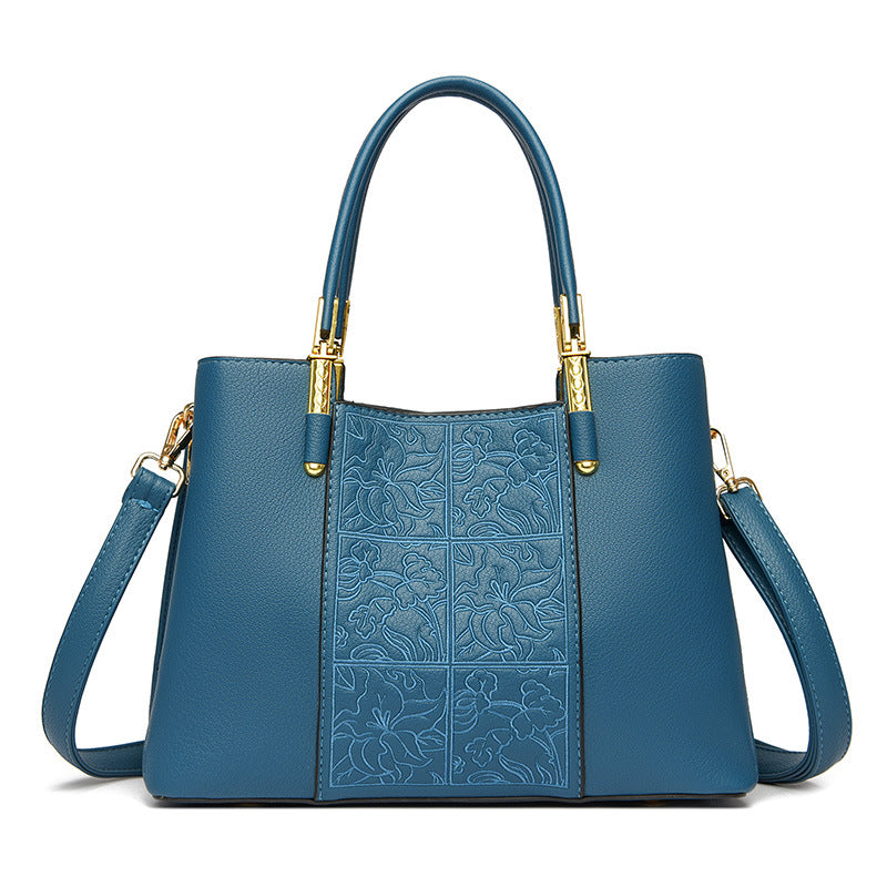 Classic Feel Chinese Style Red Large Tote Bags