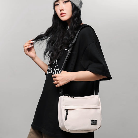 Nylon Fashion Large Capacity Style Artistic Men's Messenger Bags