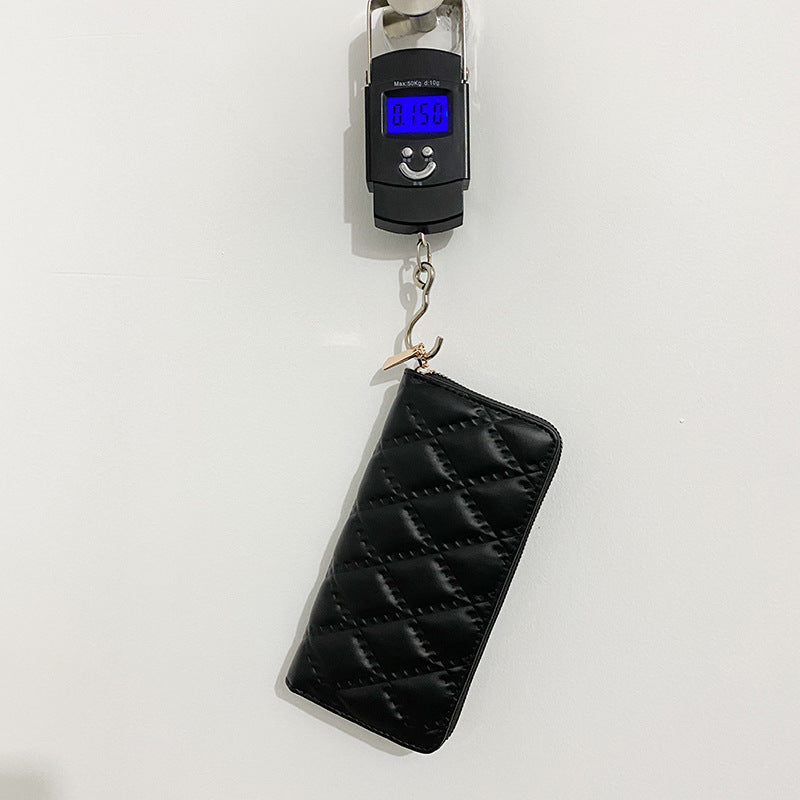 Women's Long Clutch Large Capacity Embossed Leather Ladies Wallets