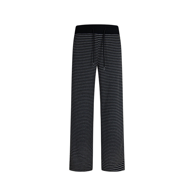 Women's Striped Straight Casual For Simple Thin Loose Pants