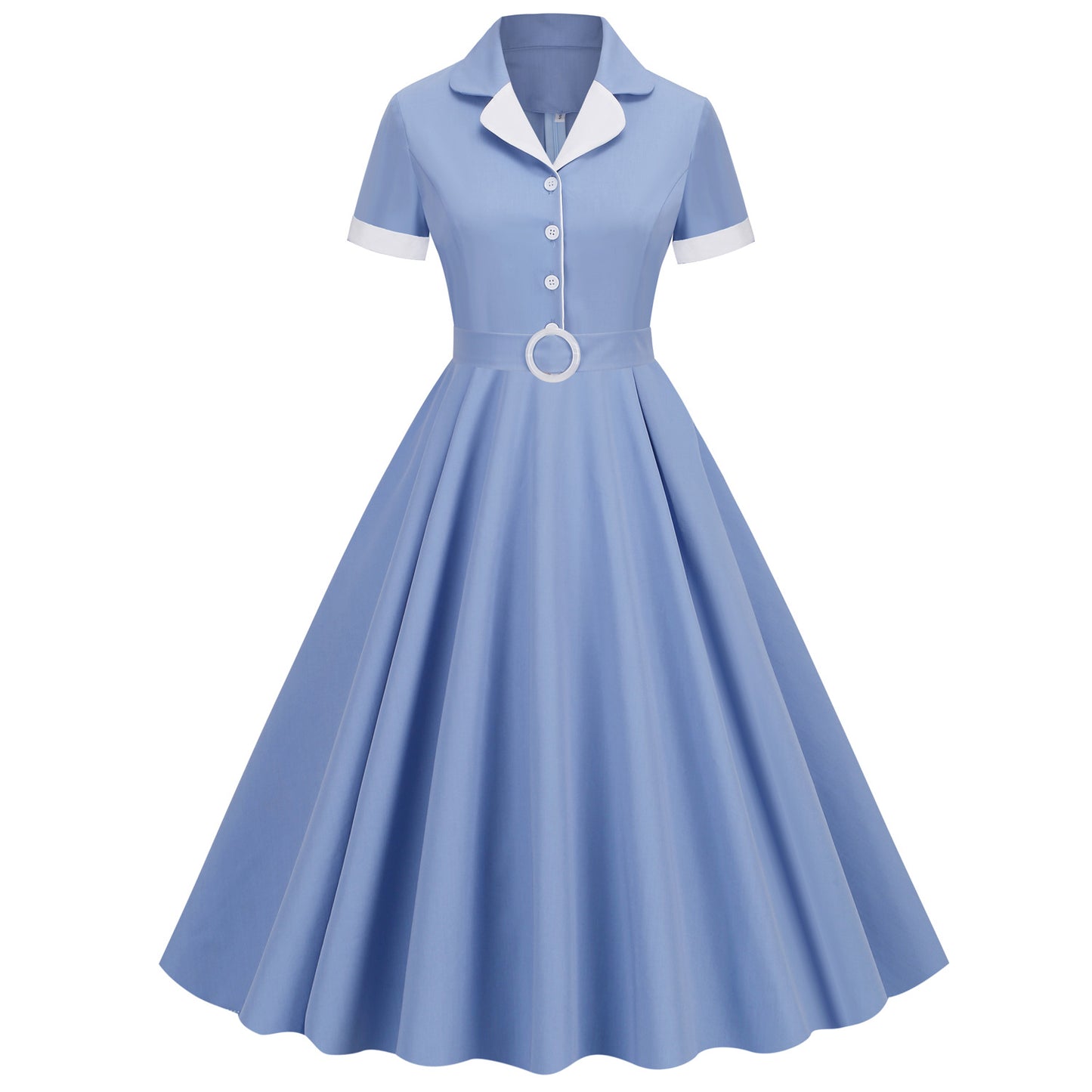 Holiday Style Picnic Graphy Fresh Waist Dresses