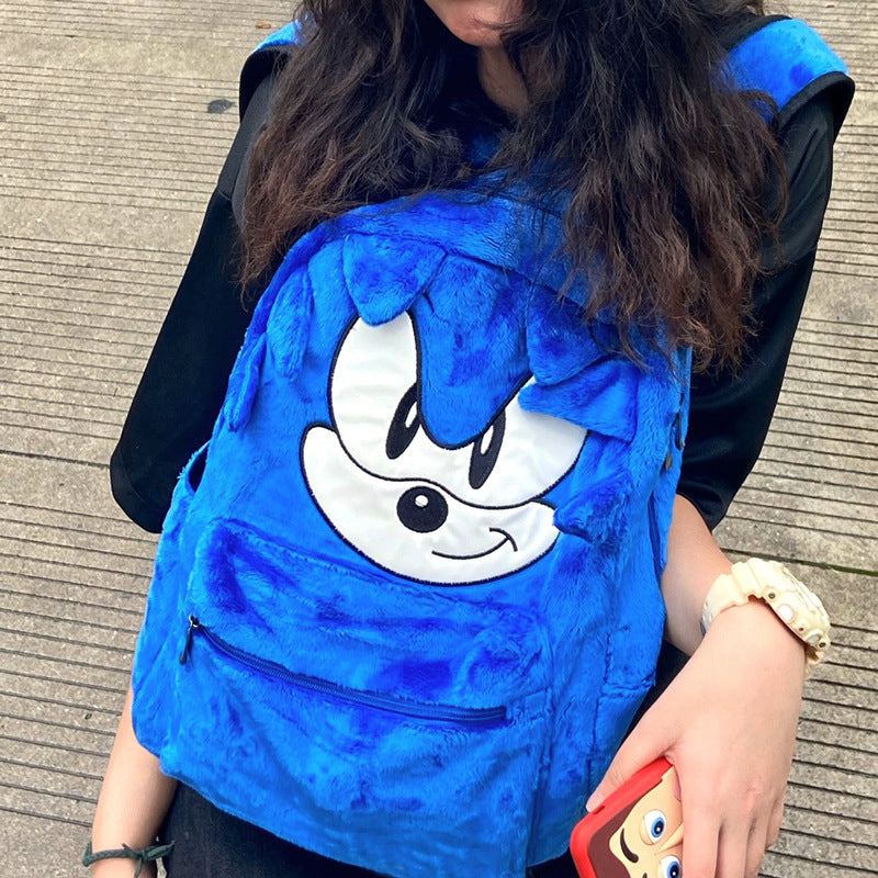 Large Capacity Sonic The Hedgehog Mouse Backpacks
