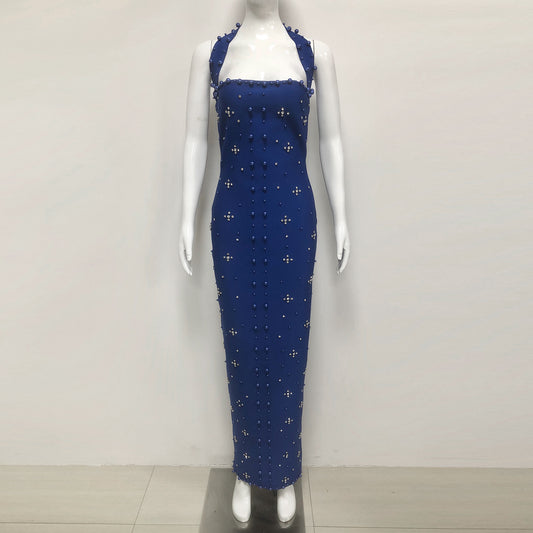 Dress Elegant Design Sexy Waist Trimming Dresses