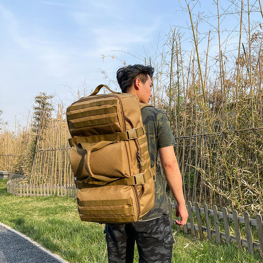 Camouflage Large Capacity Multifunctional Portable Hiking Mountaineering Backpacks