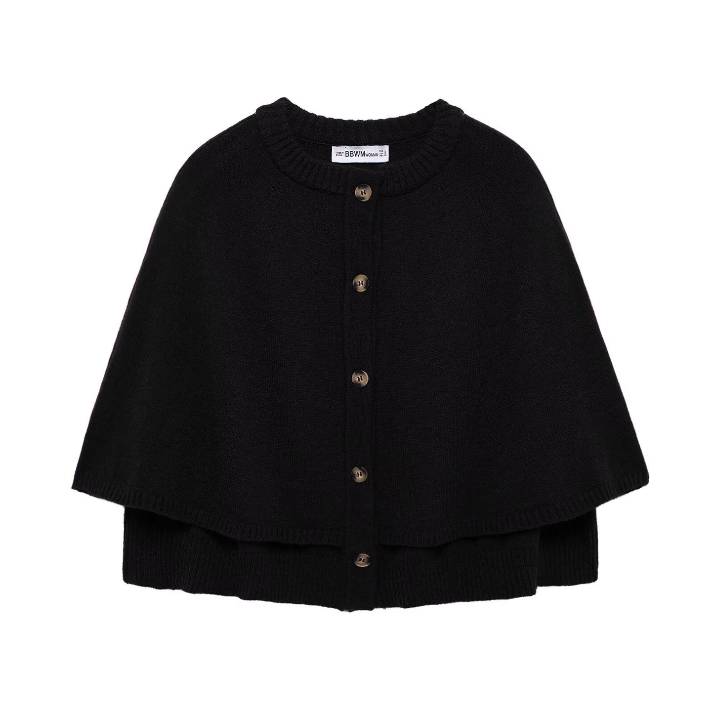 Women's Autumn Fashion Design Knitted Shawl Knitwear