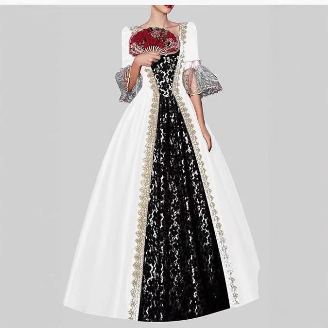 Medieval Vintage Court Victorian Renaissance Gown Dress