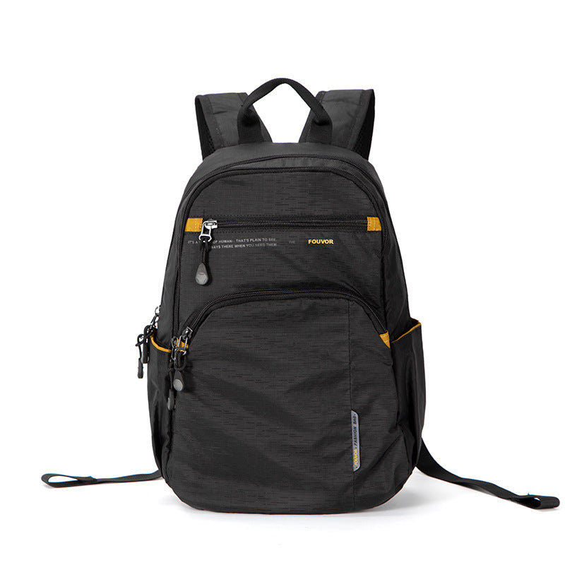 Women's & Men's & Portable Oxford Cloth Leisure Primary Backpacks