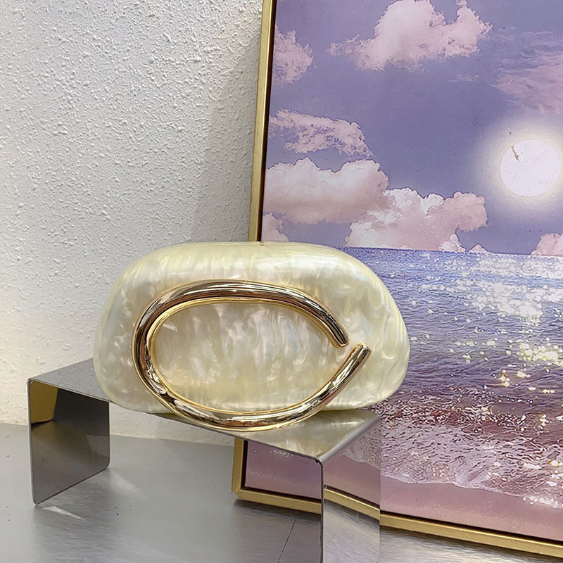 Attractive Glamorous Stylish Dinner Metal Box Evening Bags