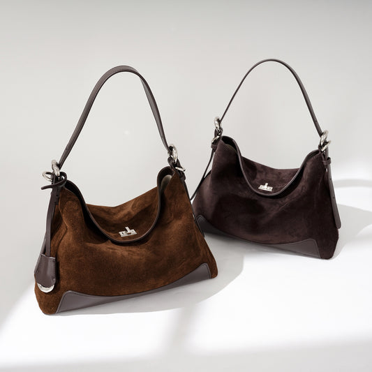 Women's Suede Idle Style Large Capacity Bags