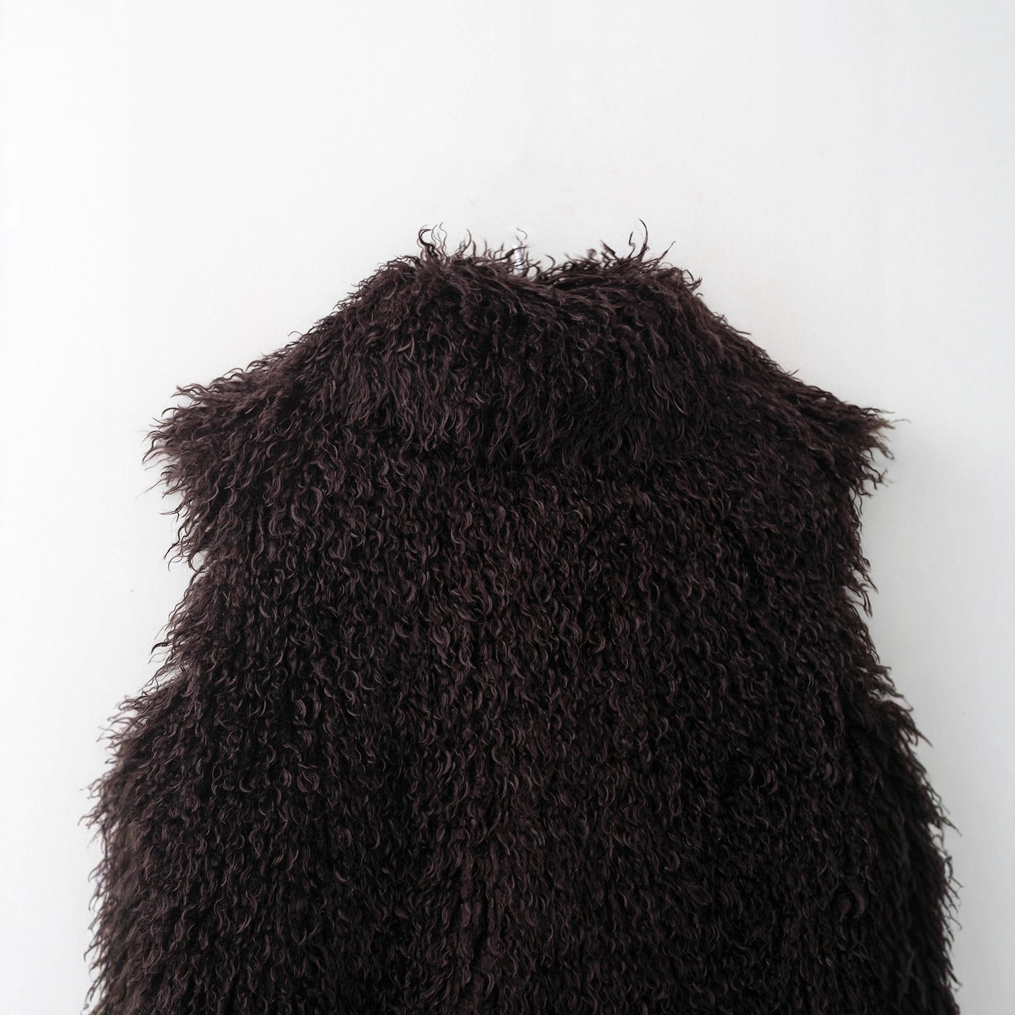 Pretty Autumn Artificial Fur Effect Lapel Vests