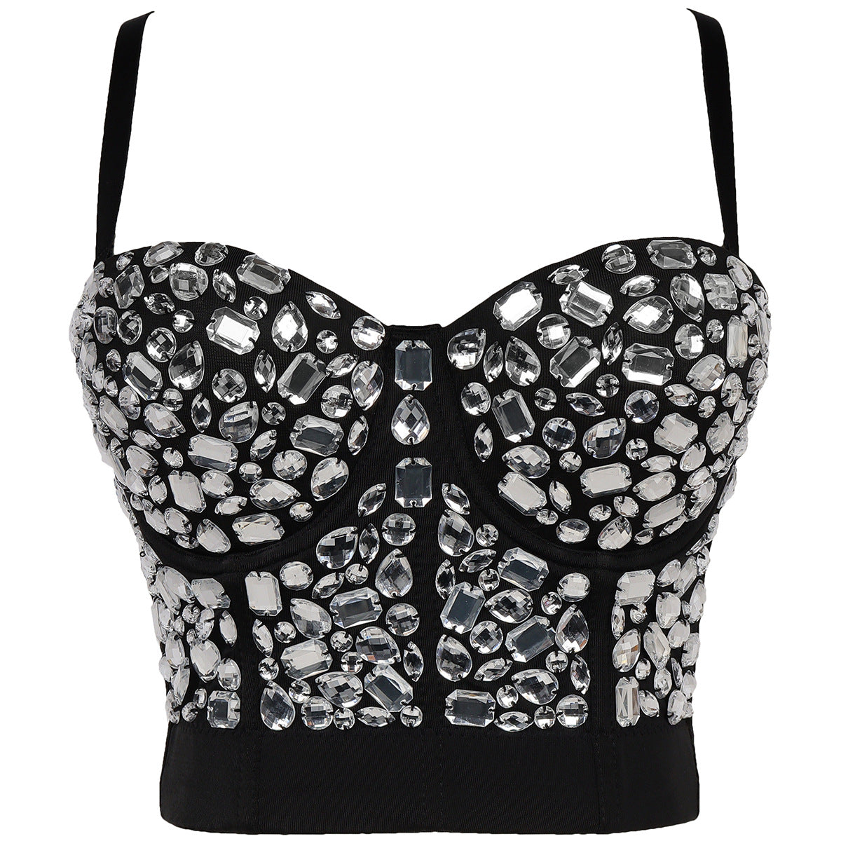Style Diamond Corset Female Outerwear Camisole Shaping Fishbone Party Tops