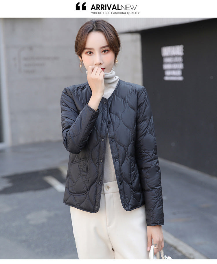 Women's Down Liner Bottoming Western Style Warm Jackets