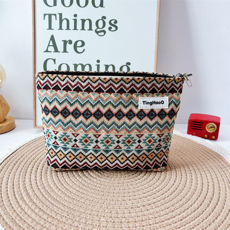Women's Fabric Storage Artistic Ethnic Style Clutch Bags