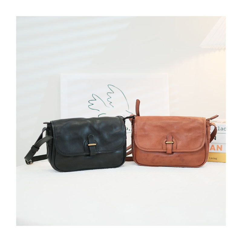 Women's Top Layer Leather Surface Fashion Large Shoulder Bags