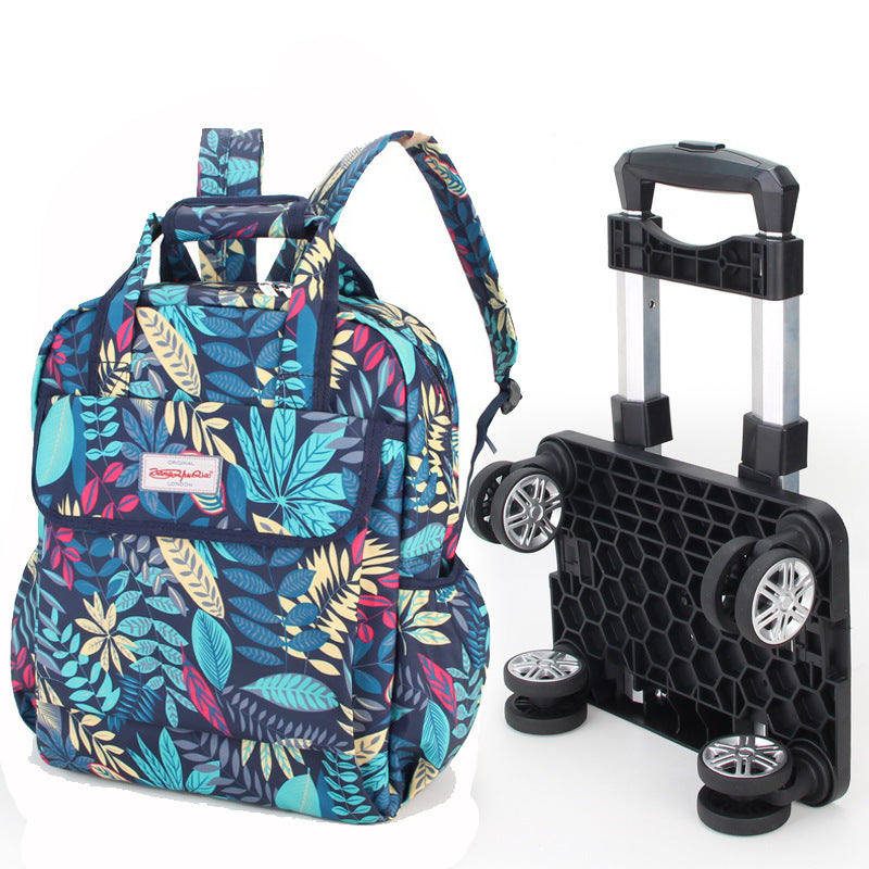 Removable Boarding Waterproof Canvas Printing Folding Travel Bags