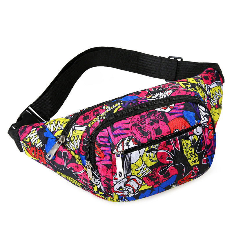 Men's Oxford Cloth Large Capacity Money Collection Checkout Men's Waist Packs
