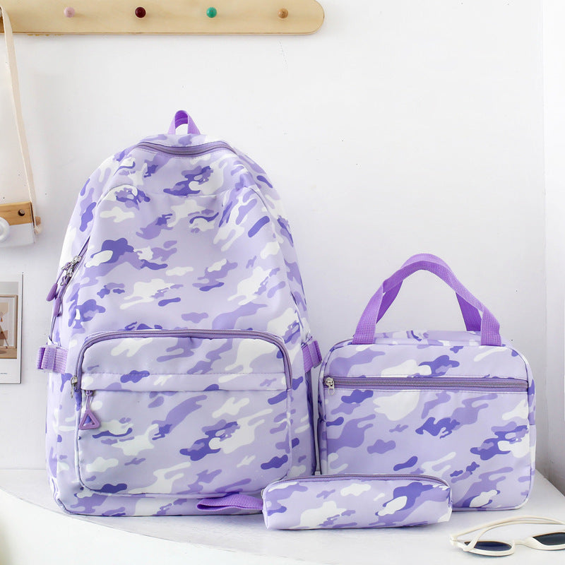 Female Large Capacity Durable Tide Primary Backpacks