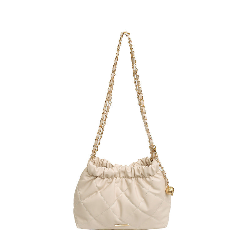Women's Popular Summer Fashion Rhombus Commuter Solid Crossbody Bags