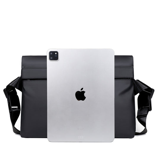 Men's Trendy Nordic Simple Commute Derm Men's Messenger Bags