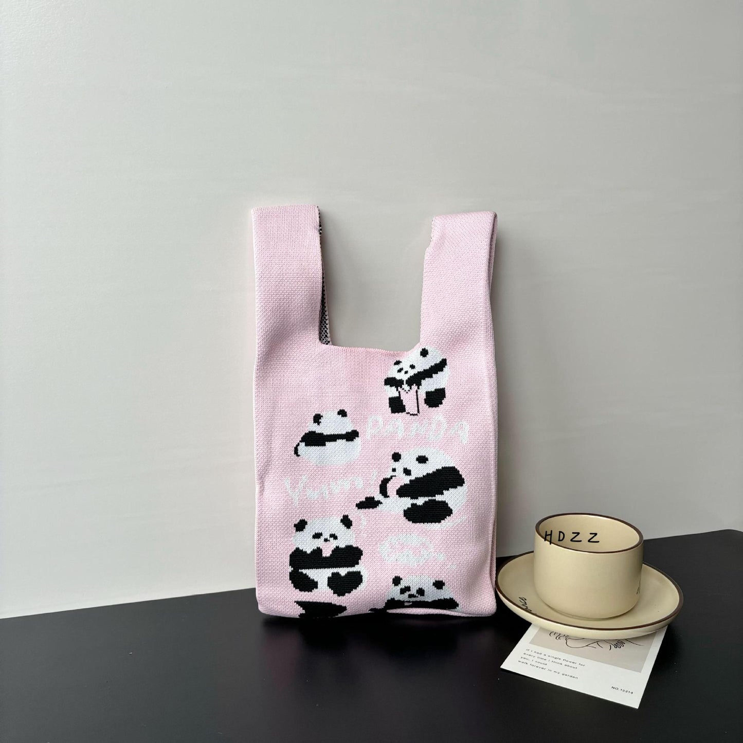 Cartoon Wrist Large Capacity Minority Hand Handbags