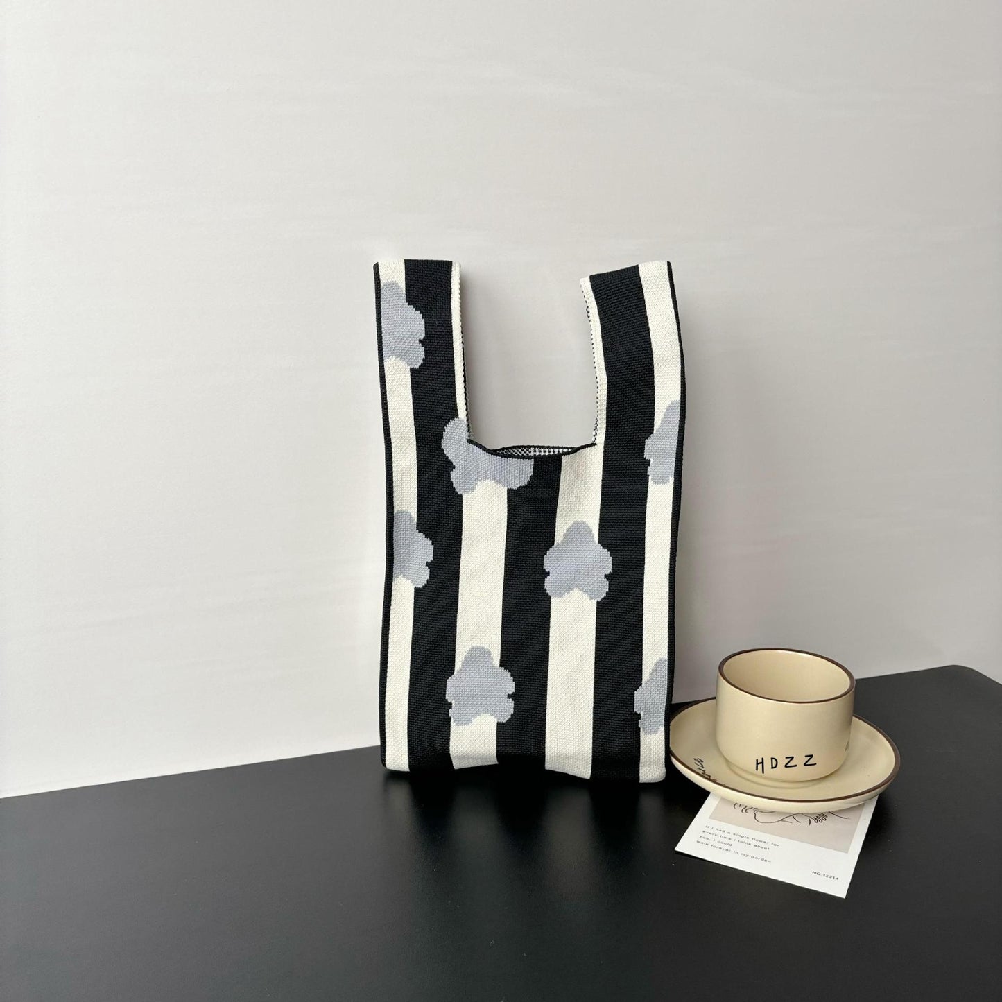 Cartoon Wrist Large Capacity Minority Hand Handbags