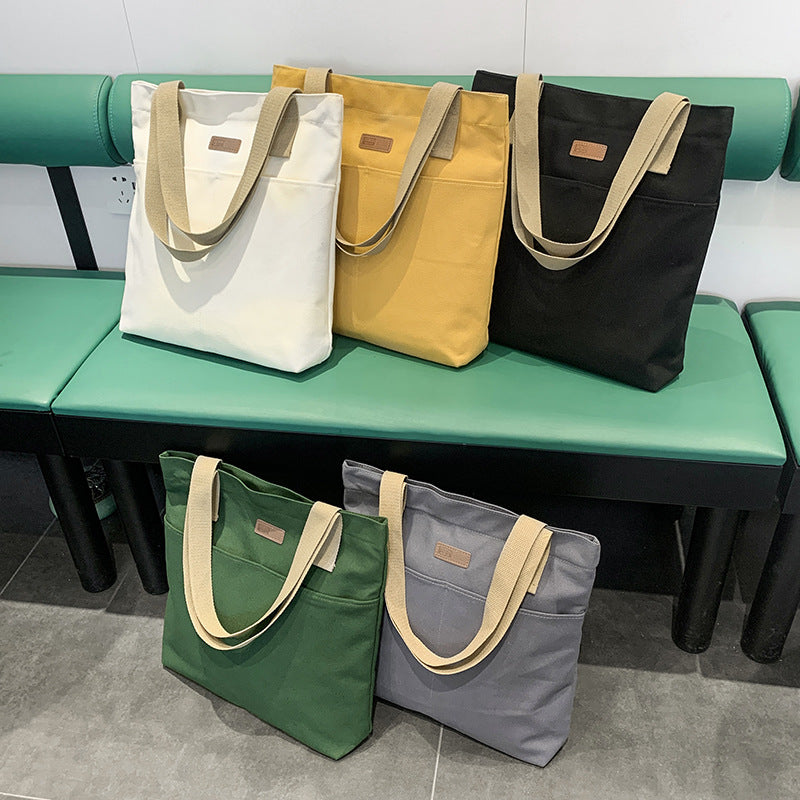 Large Capacity Korean Style Class Book Handbags