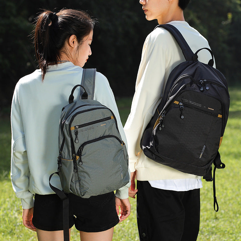 Women's & Men's & Portable Oxford Cloth Leisure Primary Backpacks