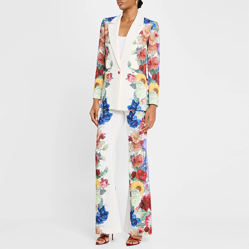 Creative Charming Bright Digital Printing Two-piece Jackets