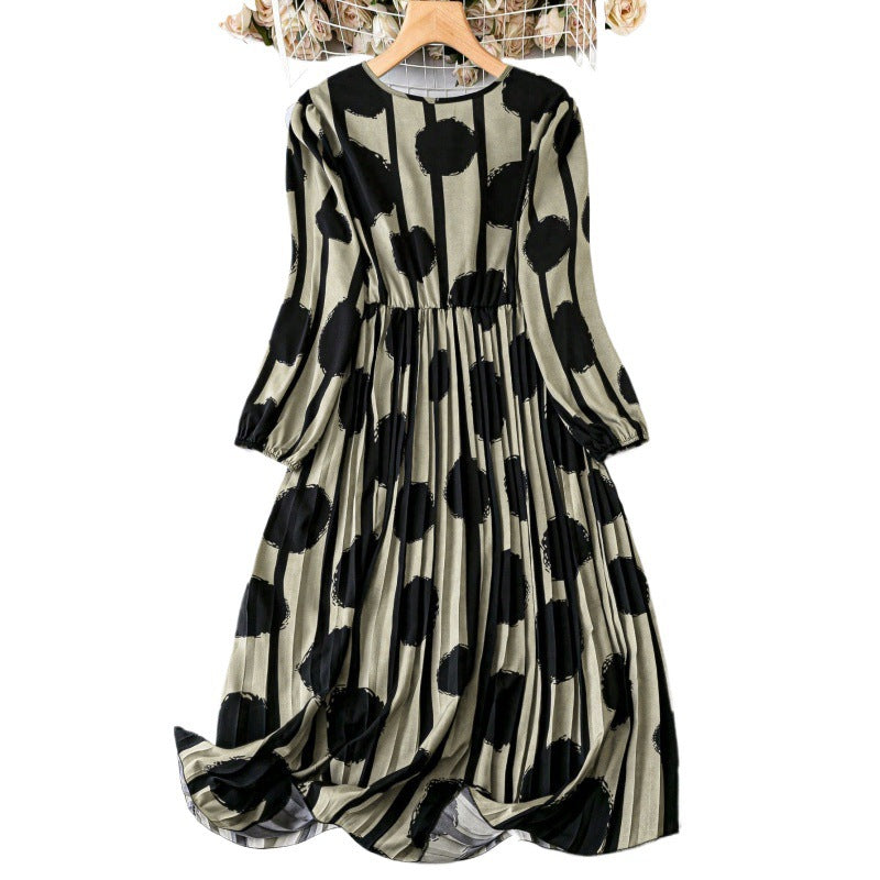 Beautiful Casual Popular Attractive Dotted Prints Dress