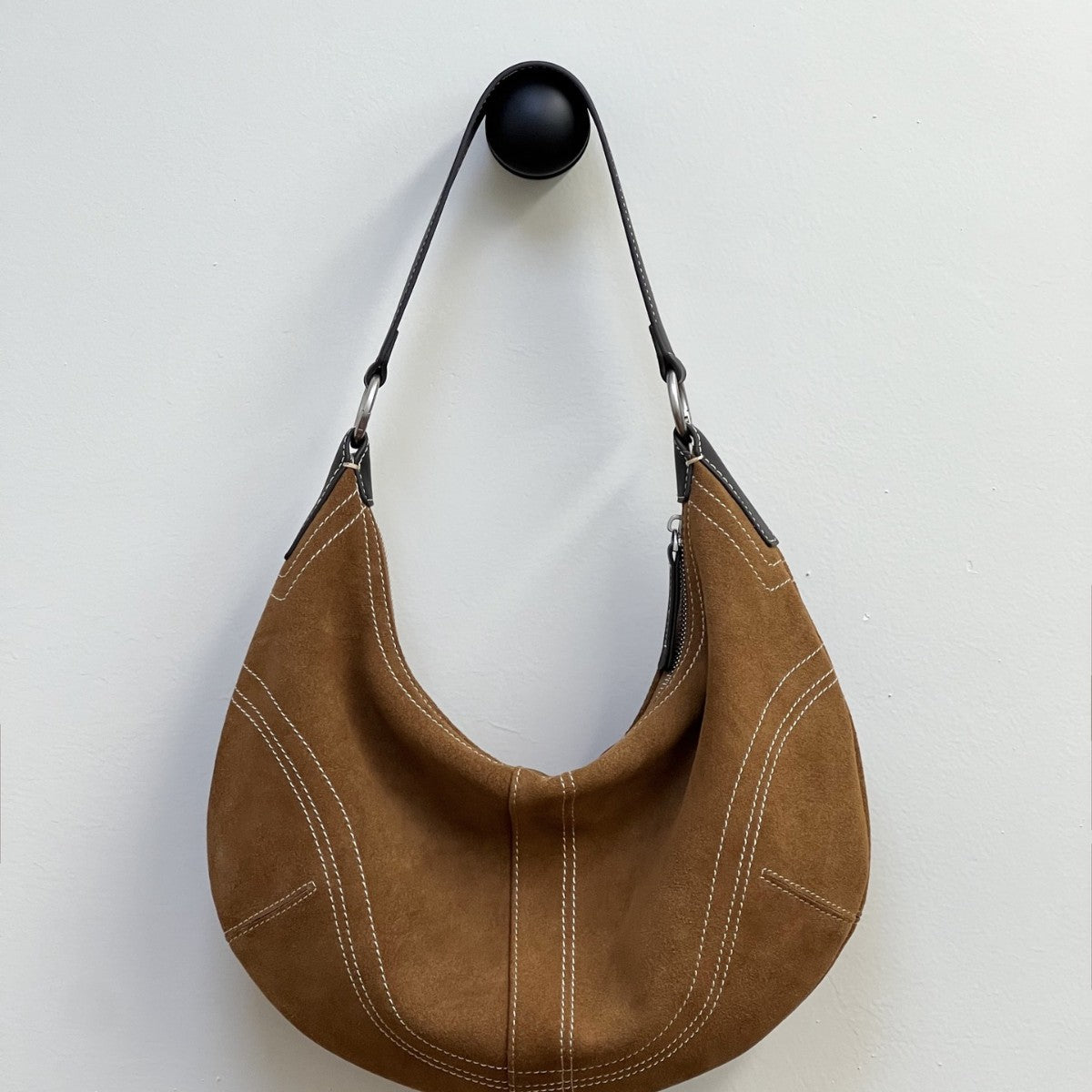 Baseball Matte Leather Underarm High-grade Selenodont Crossbody Bags