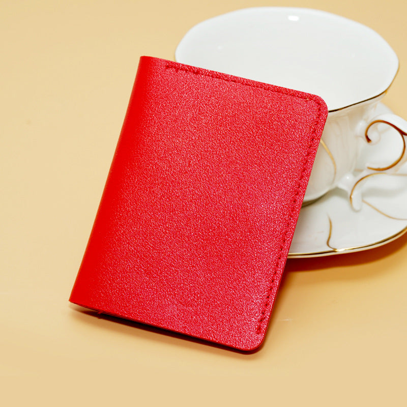 Women's Lightweight Document Mini Clamp Unisex Credit Ladies Wallets