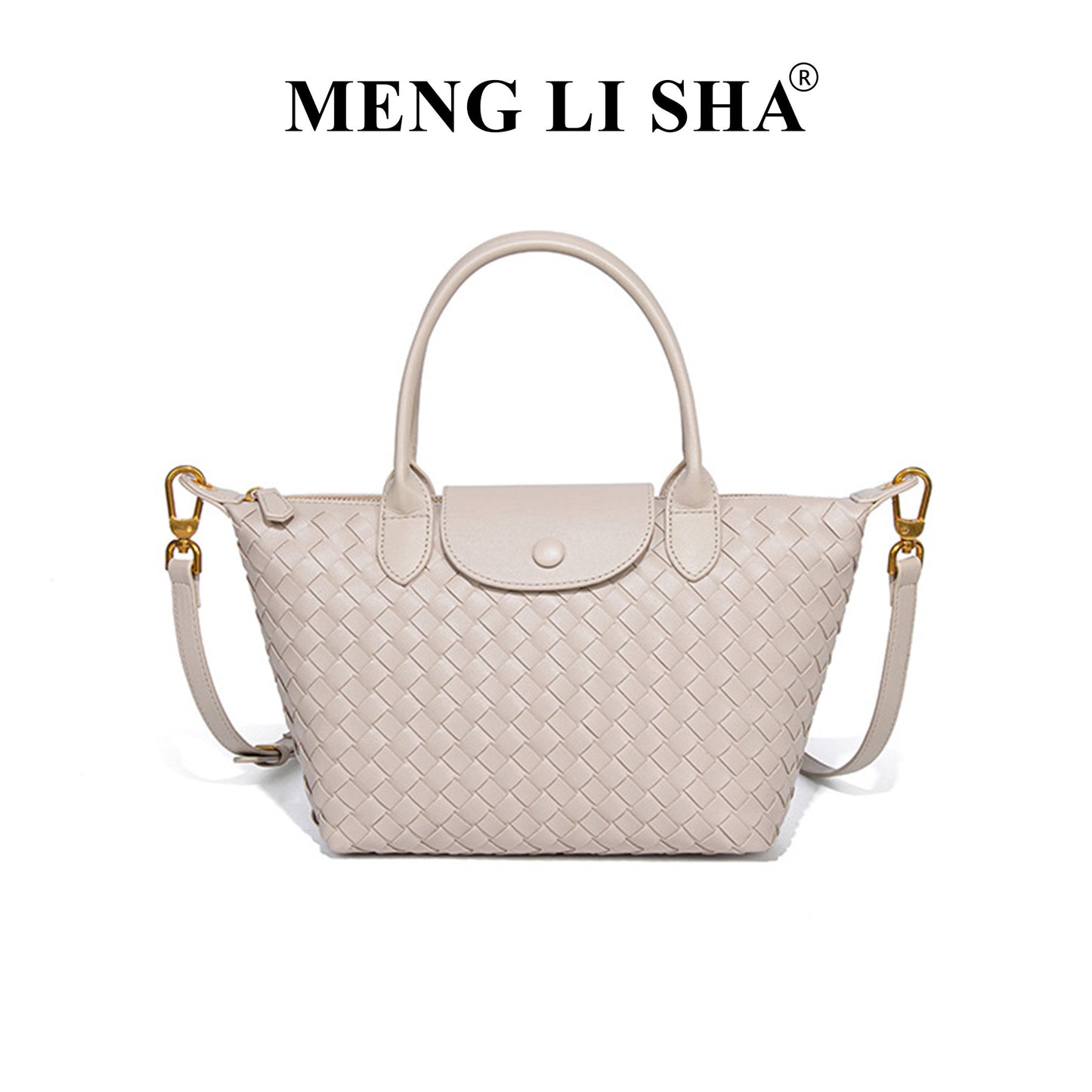 High-grade Hand-woven Commuter Portable Dumpling Simple Crossbody Bags