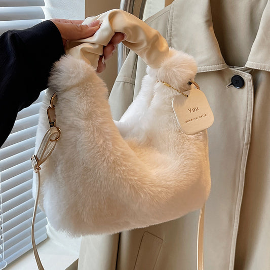 Women's Niche High Sense Winter Versatile Fashion Shoulder Bags