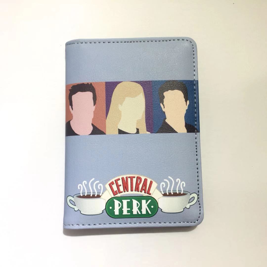 American Tv Series Peripheral Friends Passport Card Holder