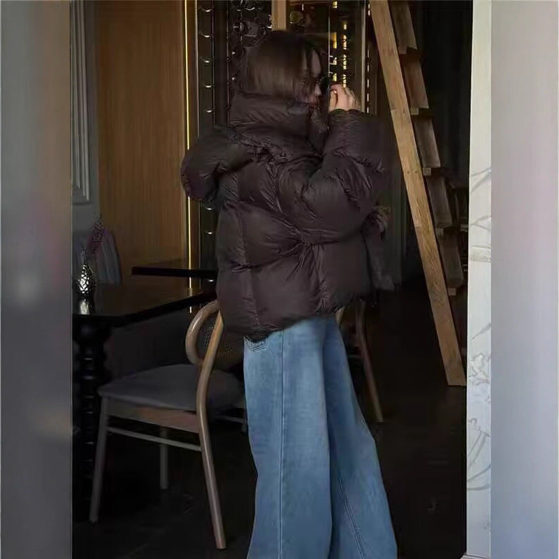 Women's Fashion Autumn Casual Loose Hooded Warm Coats