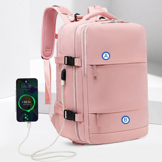 Women's Wet Separation Storage Large Capacity Mori Style Backpacks