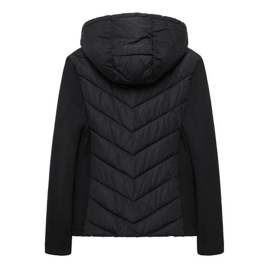 Women's Zipper Ornament Stitching Long Sleeve Hooded Coats